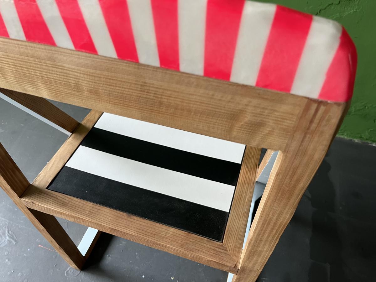Legno Set di 2 sedie Color My World di Markus Friedrich Staab in vendita