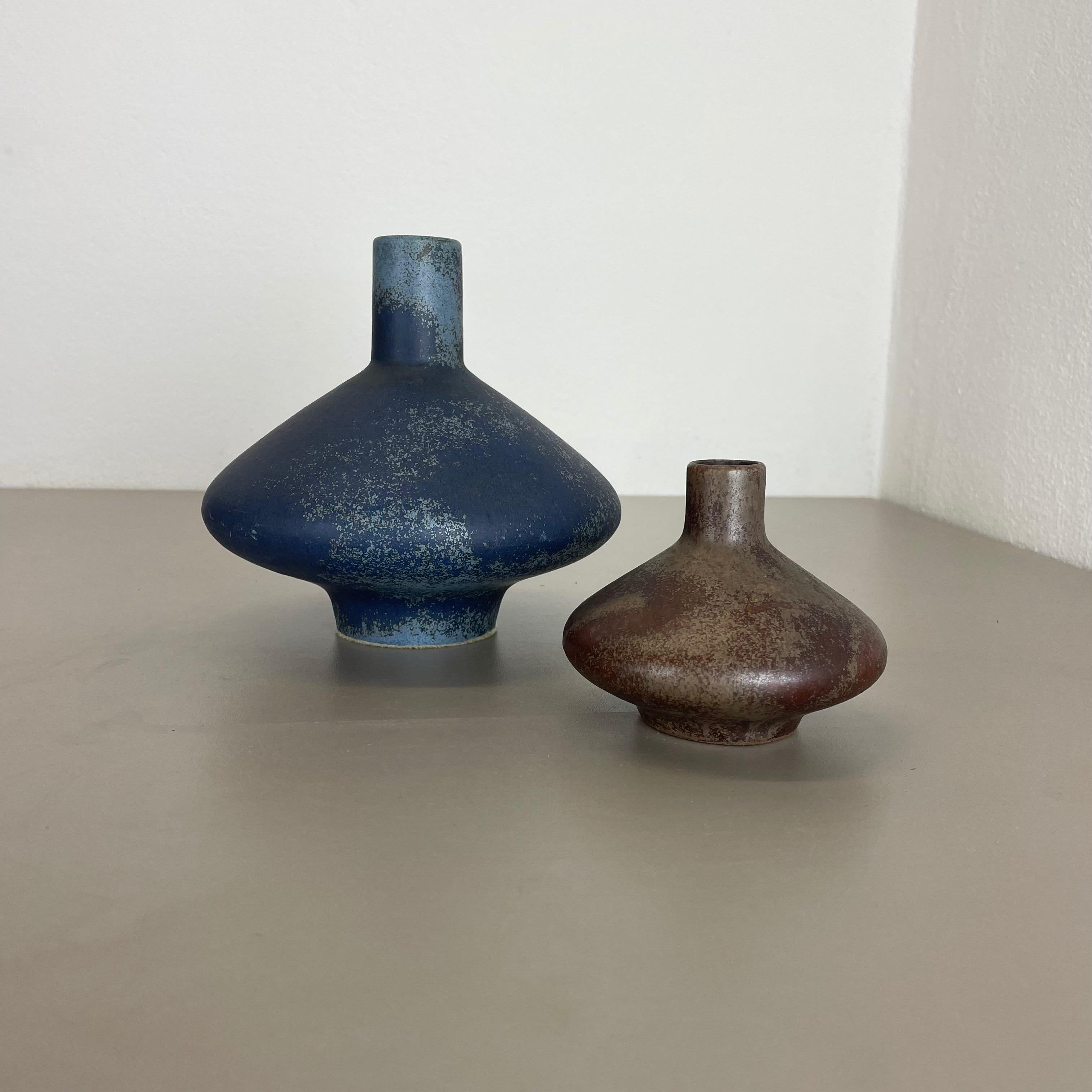 Article:

Ceramic objects set of 2


Designer and producer:

Otto Keramik, Germany



Decade:

1970s


This original vintage Studio Pottery objects were designed and produced by Otto Keramik in the 1970s in Germany. It is made of