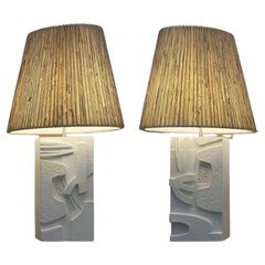 Set of 2 Complementary Pêle-mêle Table Lamps by Daniel Schneiger