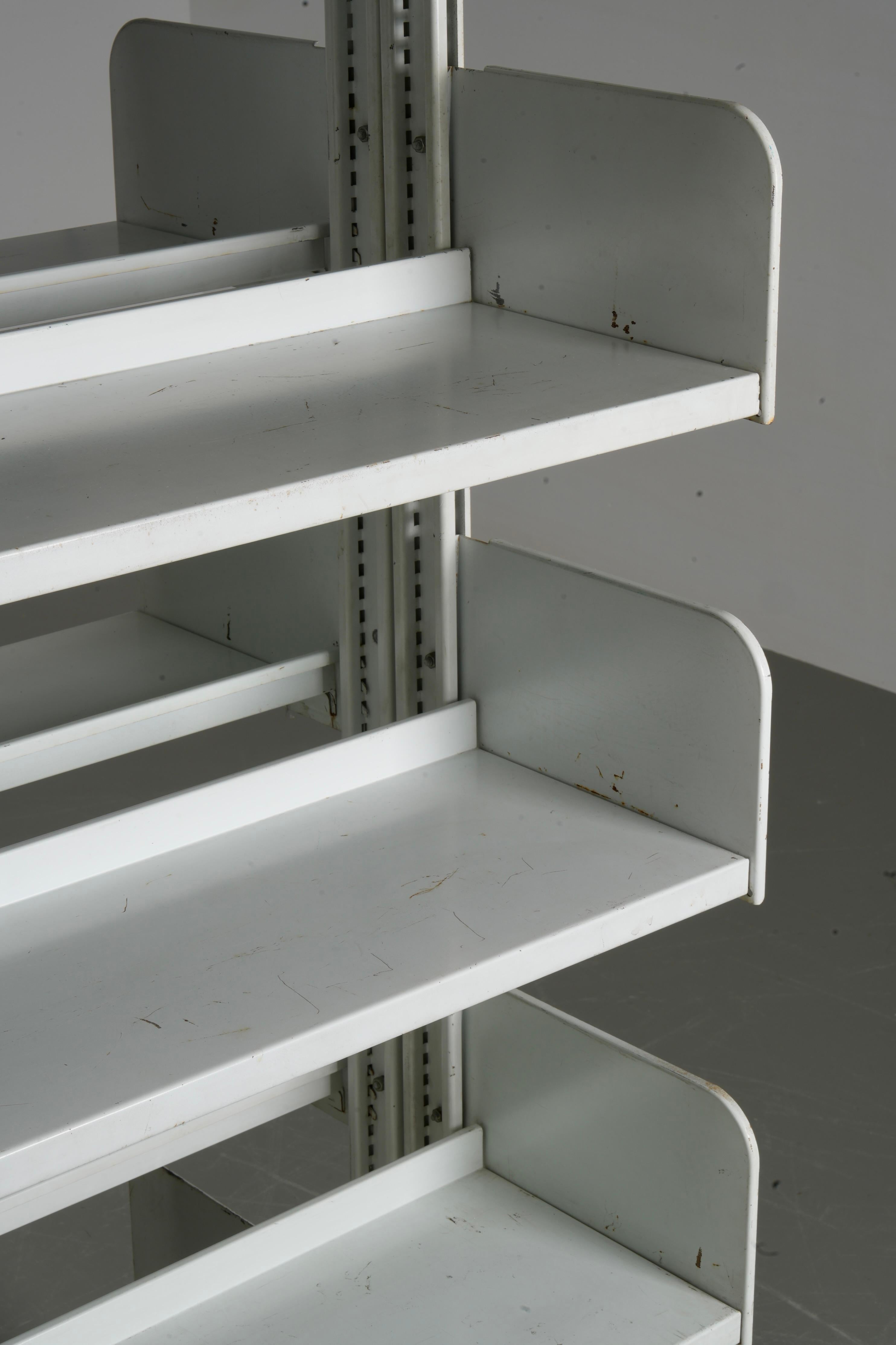 Mid-20th Century Set of 2 'Congresso' modular freestanding shelves by Lips Vago, Italy, 1960's