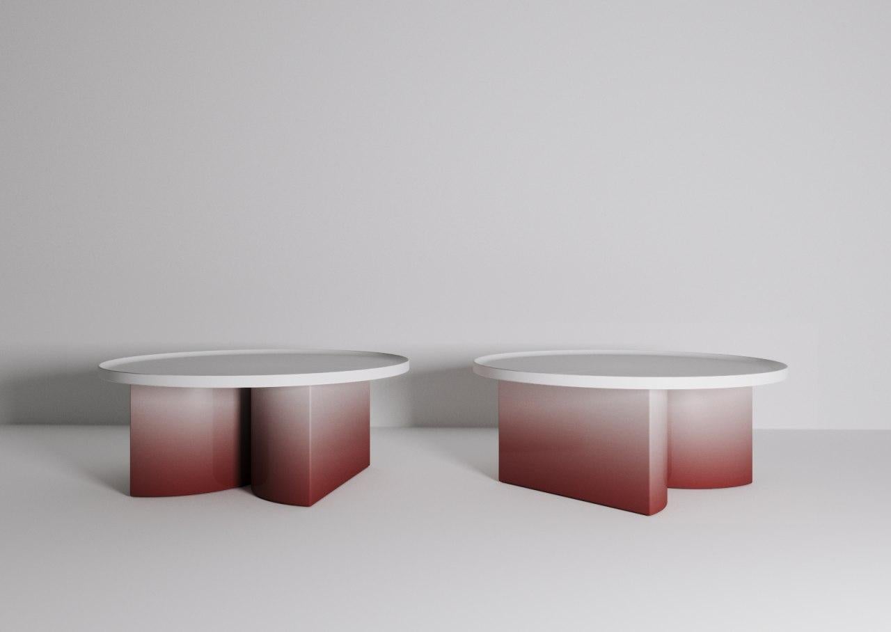Set of 2 Constantin Table by Jiří Krejčiřík In New Condition For Sale In Geneve, CH
