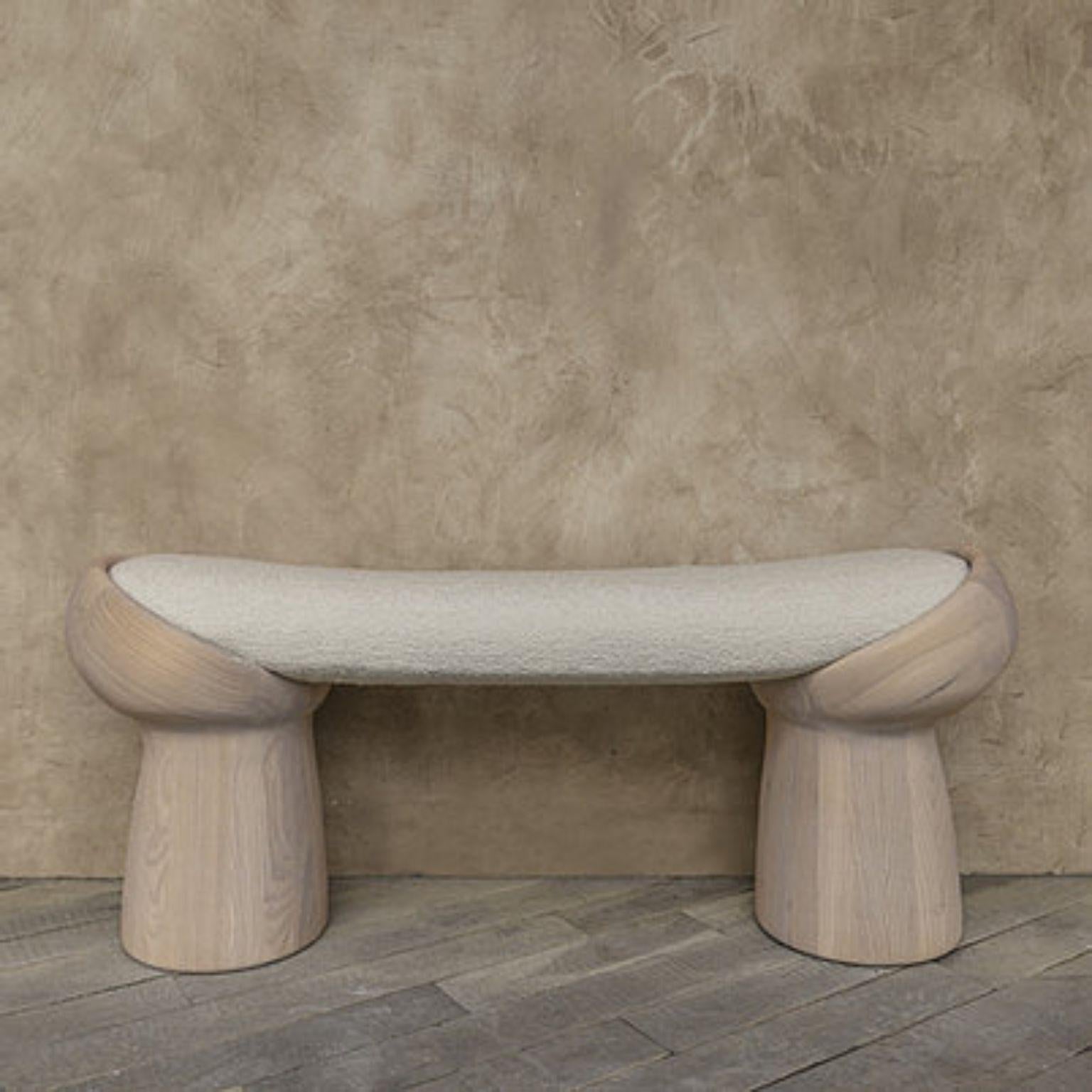 Modern Set of 2 Contemporary Benches by Faina For Sale