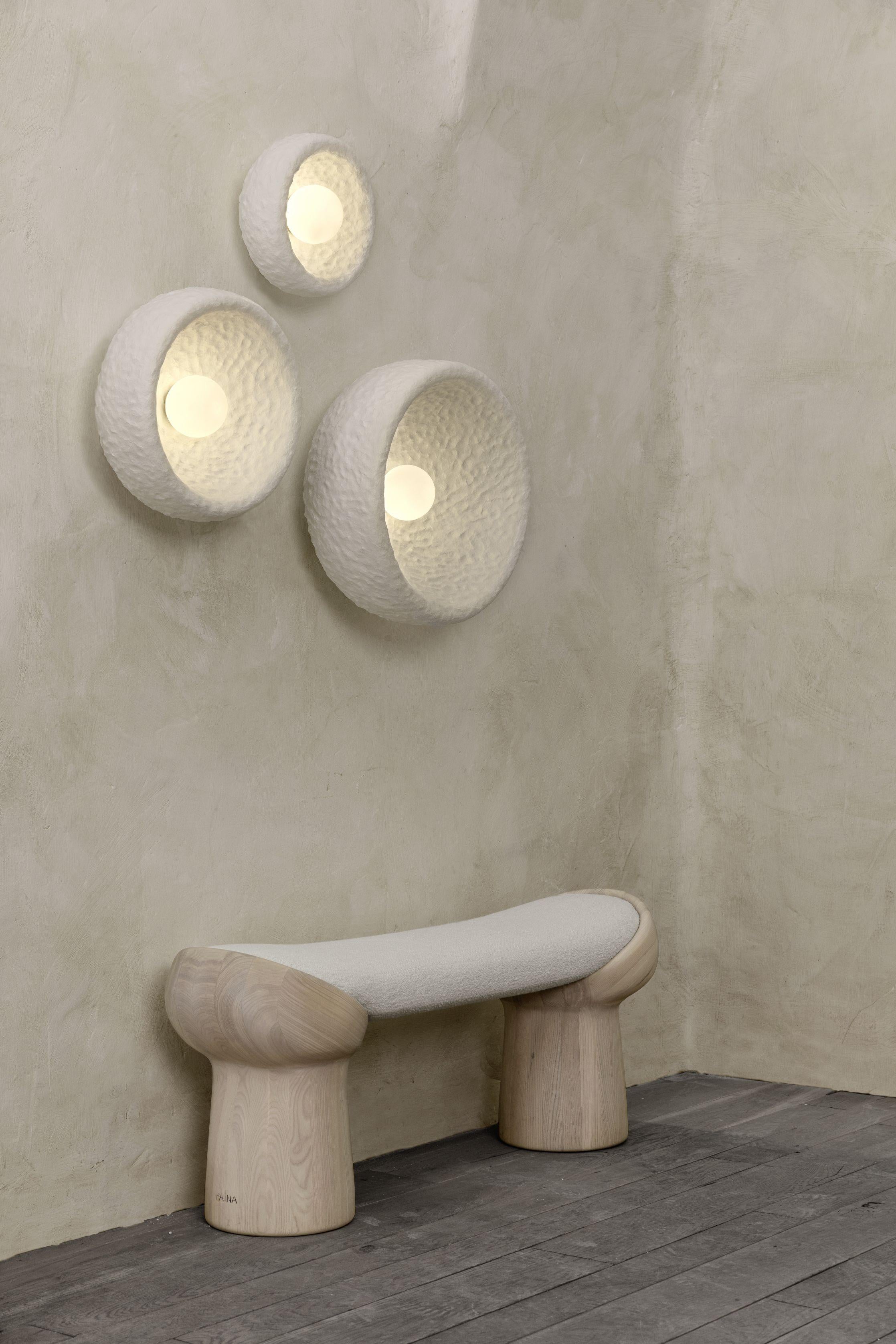 Set of 2 Contemporary Big Wall Lamps by Faina For Sale 3