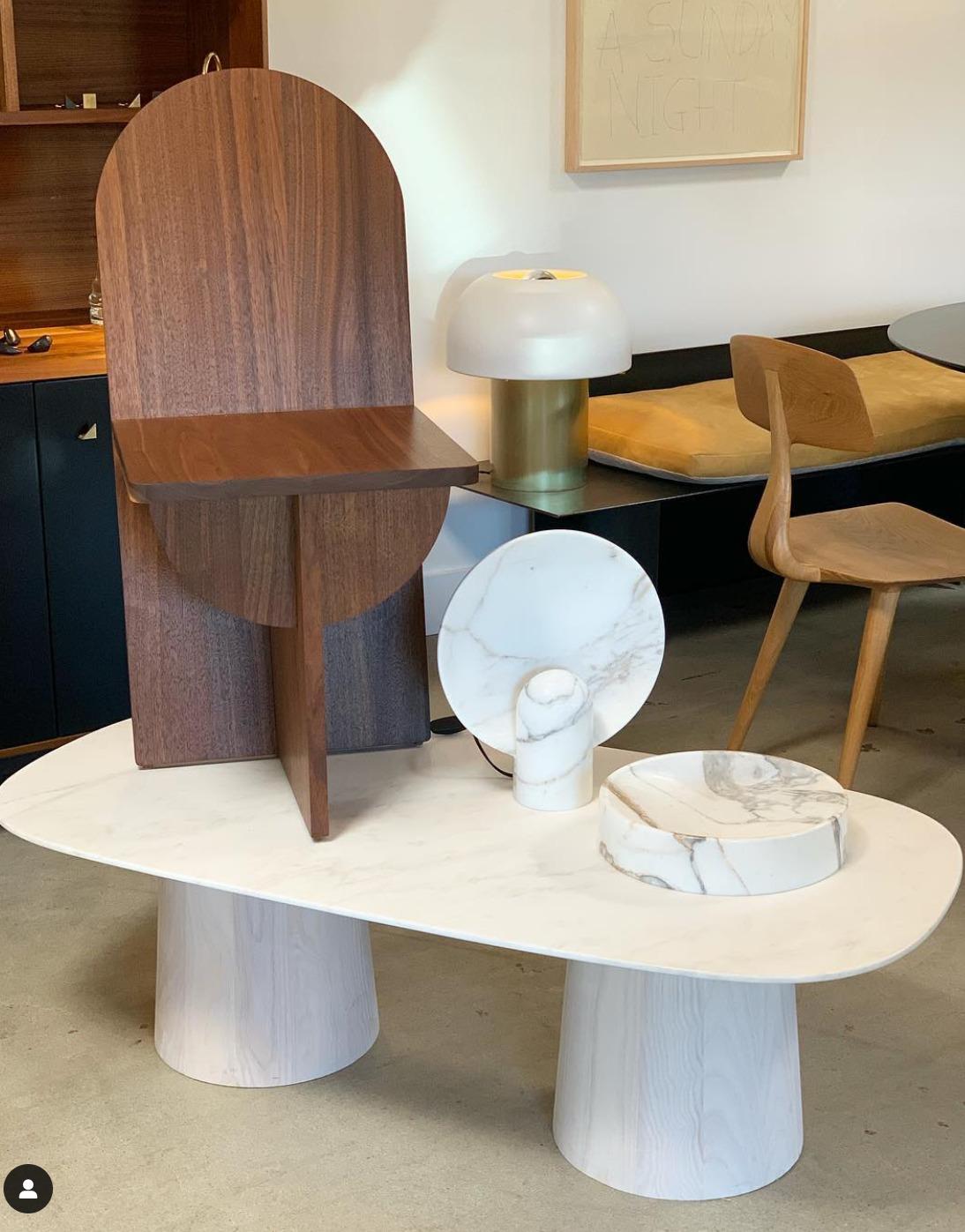 2er-Set Contemporary Calacatta-Marmor-Wandleuchten von Henry Wilson im Angebot 9