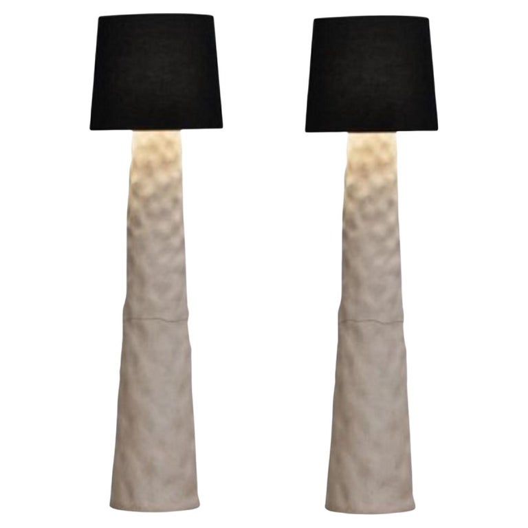 Set of 2 Contemporary Floor Lamps by Faina For Sale