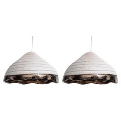 Set of 2 Contemporary Pendant Lamps by Faina