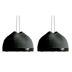 Set of 2 Contemporary Small Pendant Lamps by FAINA