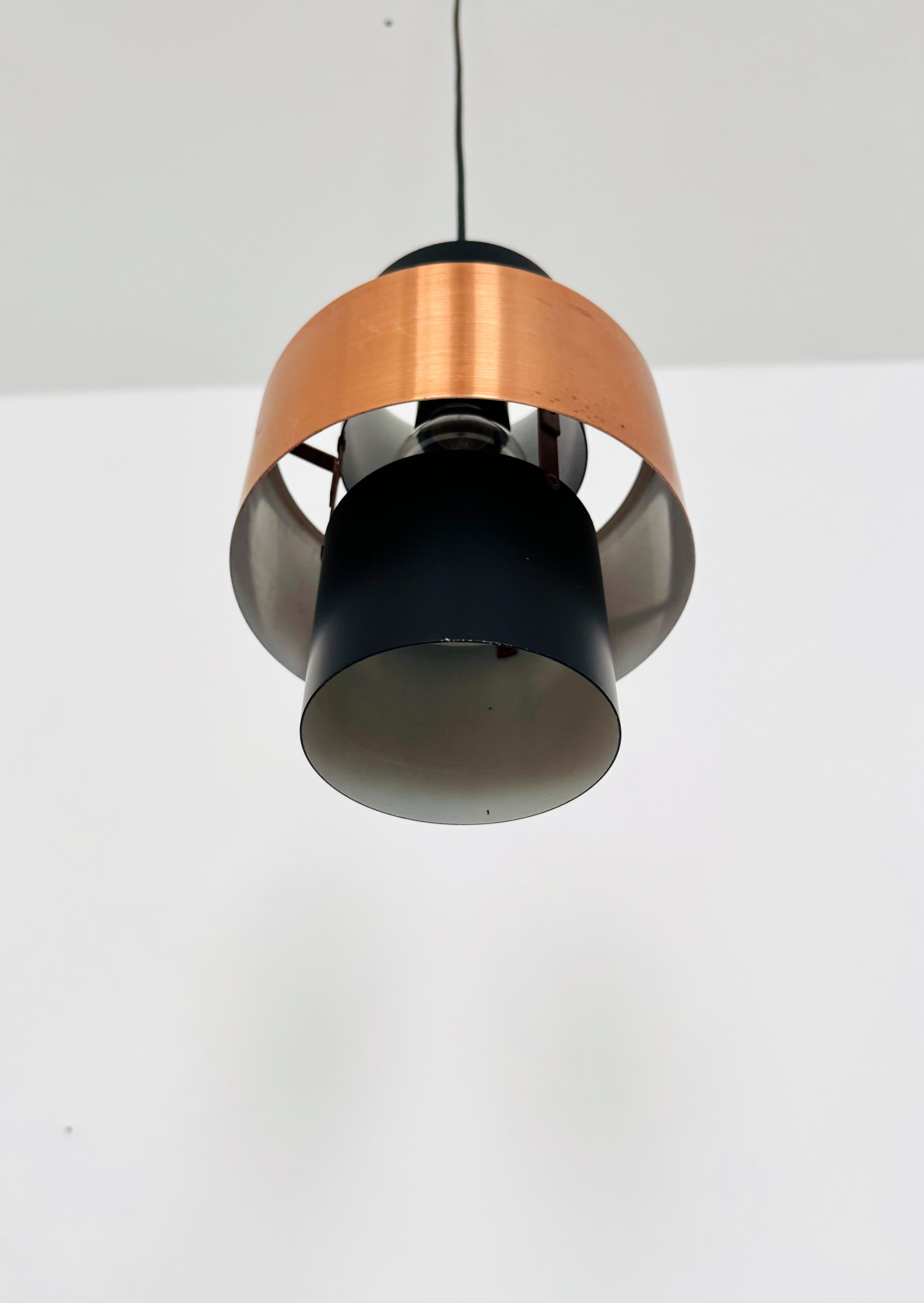 Set of 2 Copper Pendant Lamps In condizioni buone in vendita a München, DE