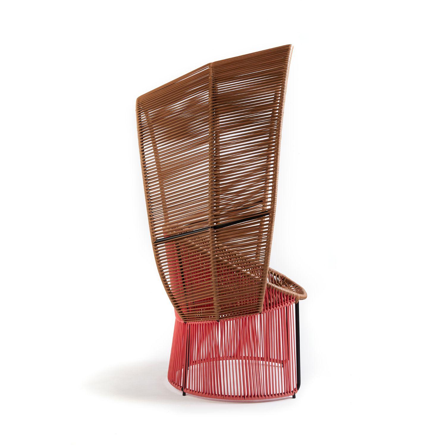 German Set of 2 Coral Cartagenas Reina Chair by Sebastian Herkner For Sale