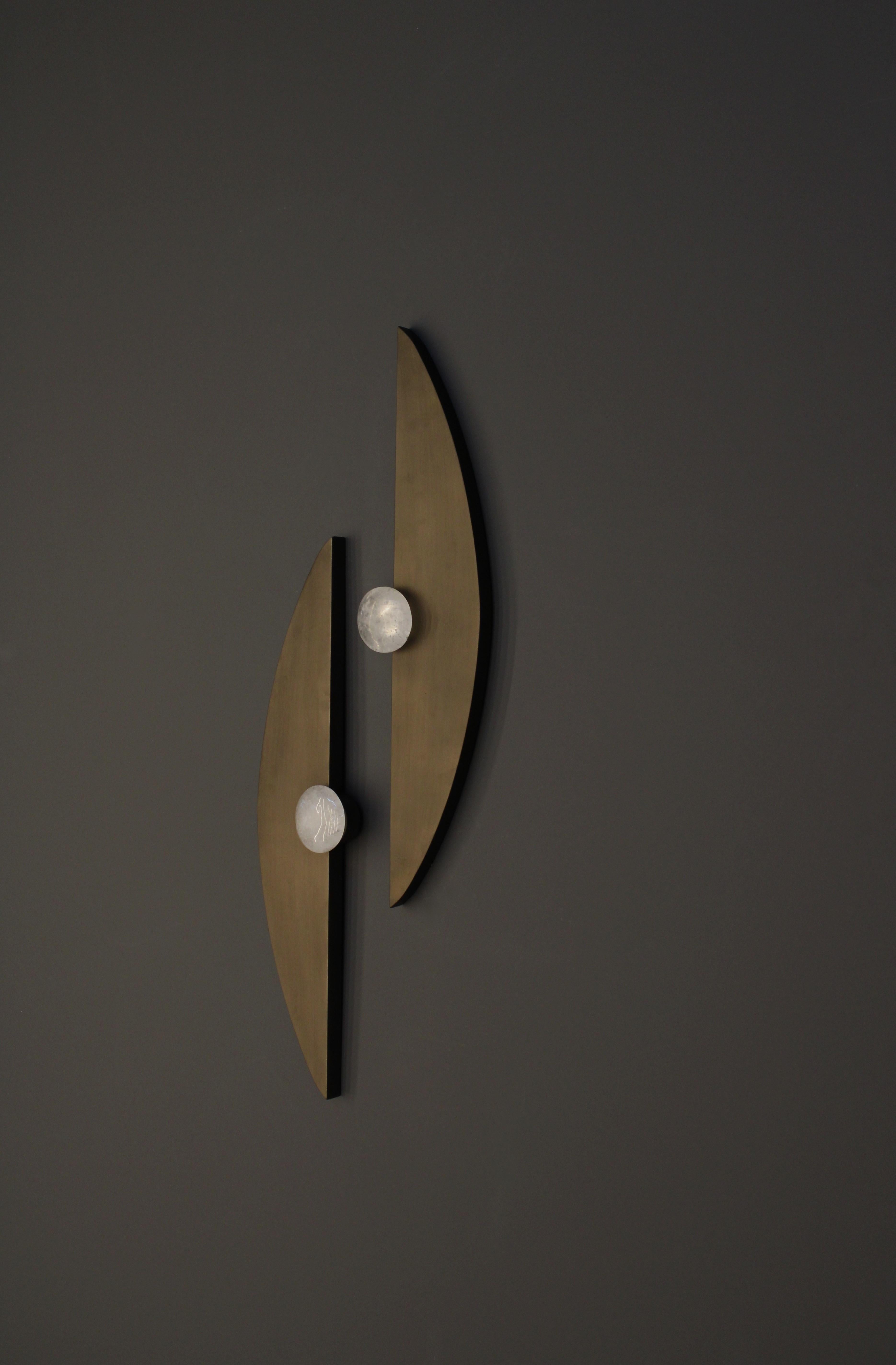 Métal Ensemble de 2 lampes murales Corsica III d'Aver en vente