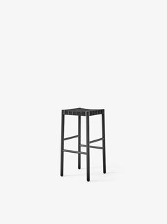 Pair of Betty Tk8, Bar Stool, Black W.Black Webbing by T & K for &Tradition