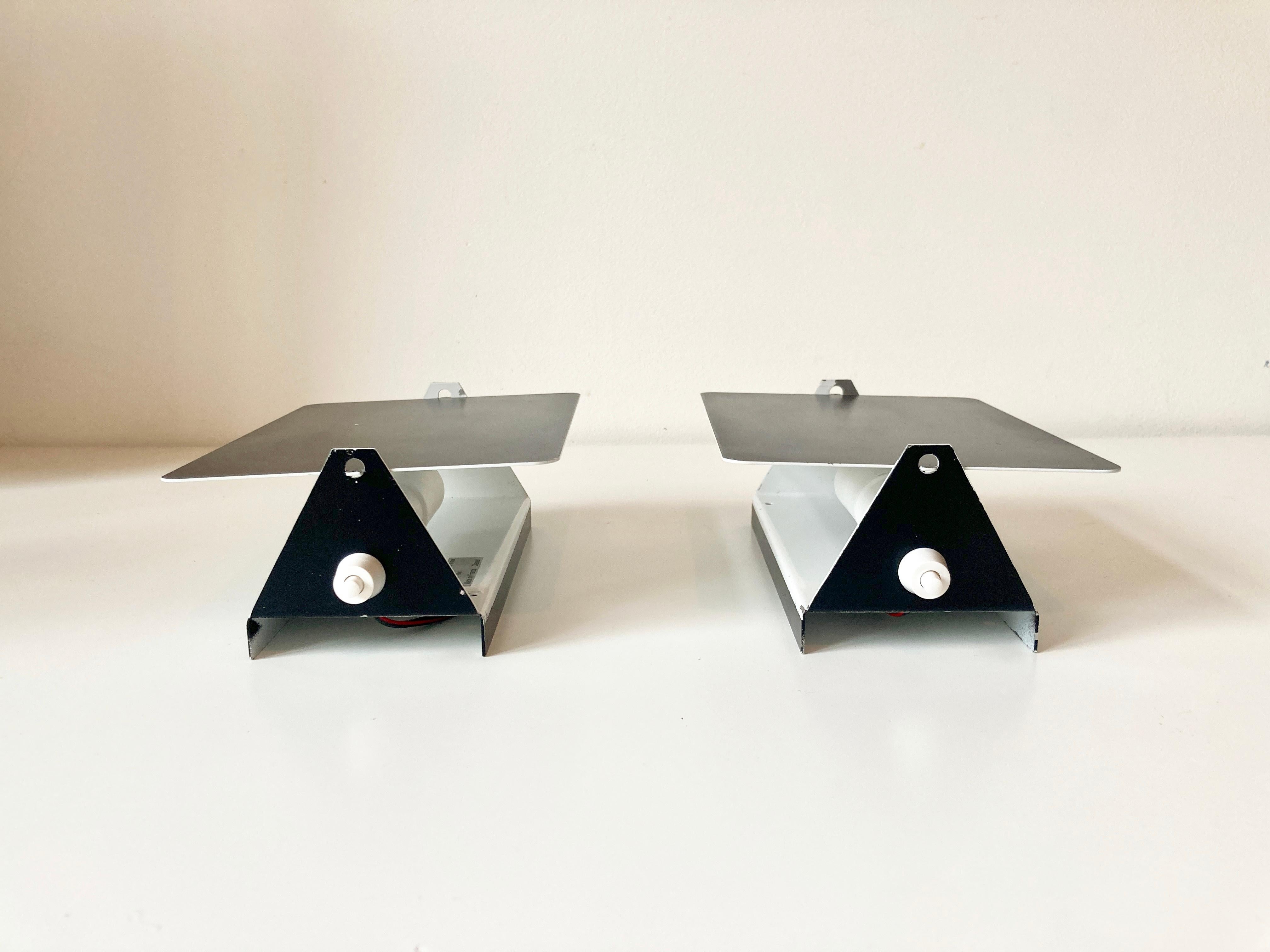 Set of 2 CP1 Wall Lights from Les Arcs, Charlotte Perriand, France 1960-70 6