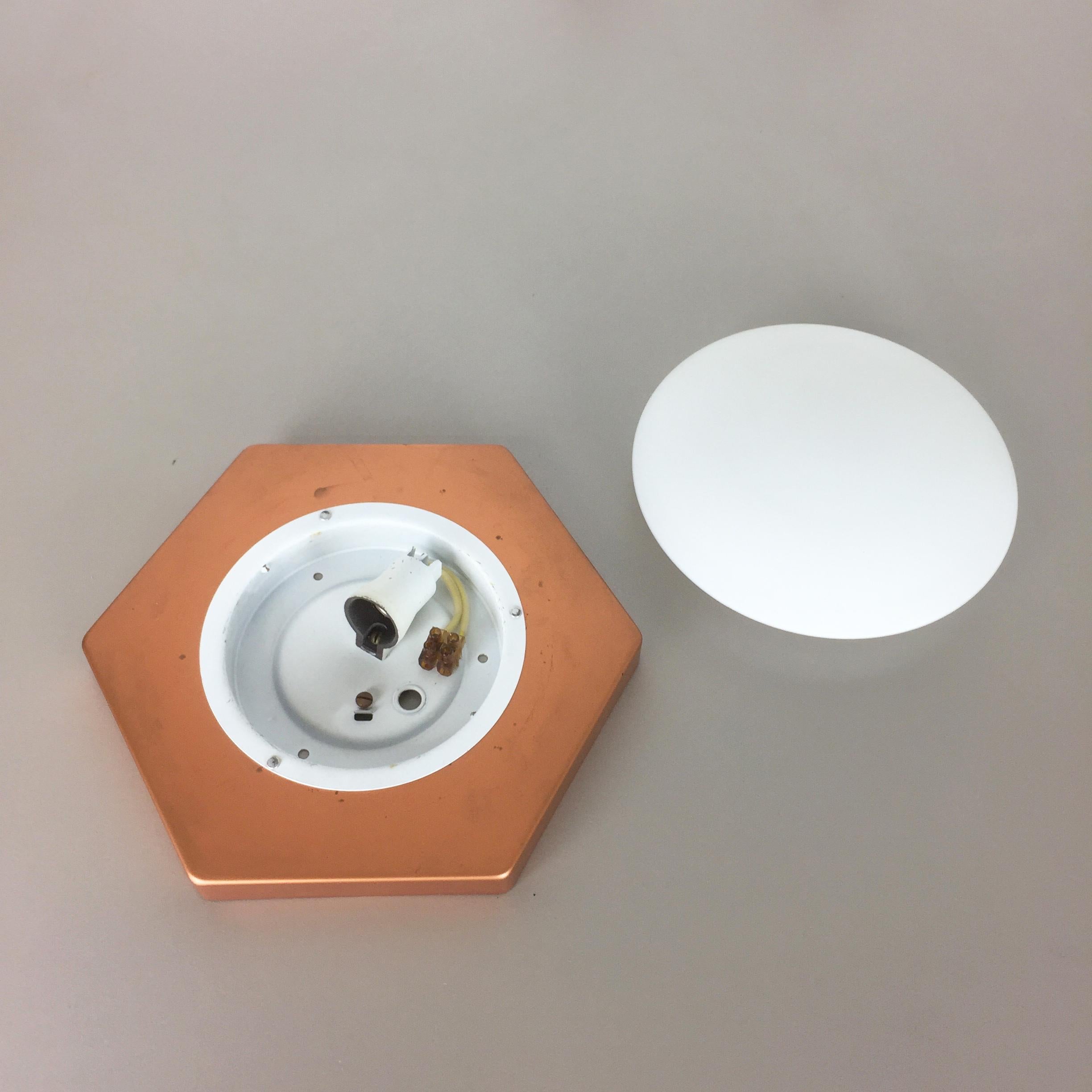 Set of 2 Cubic Wall Lights by Rolf Krüger for Heinz Neuhaus Leuchten, 1971 2