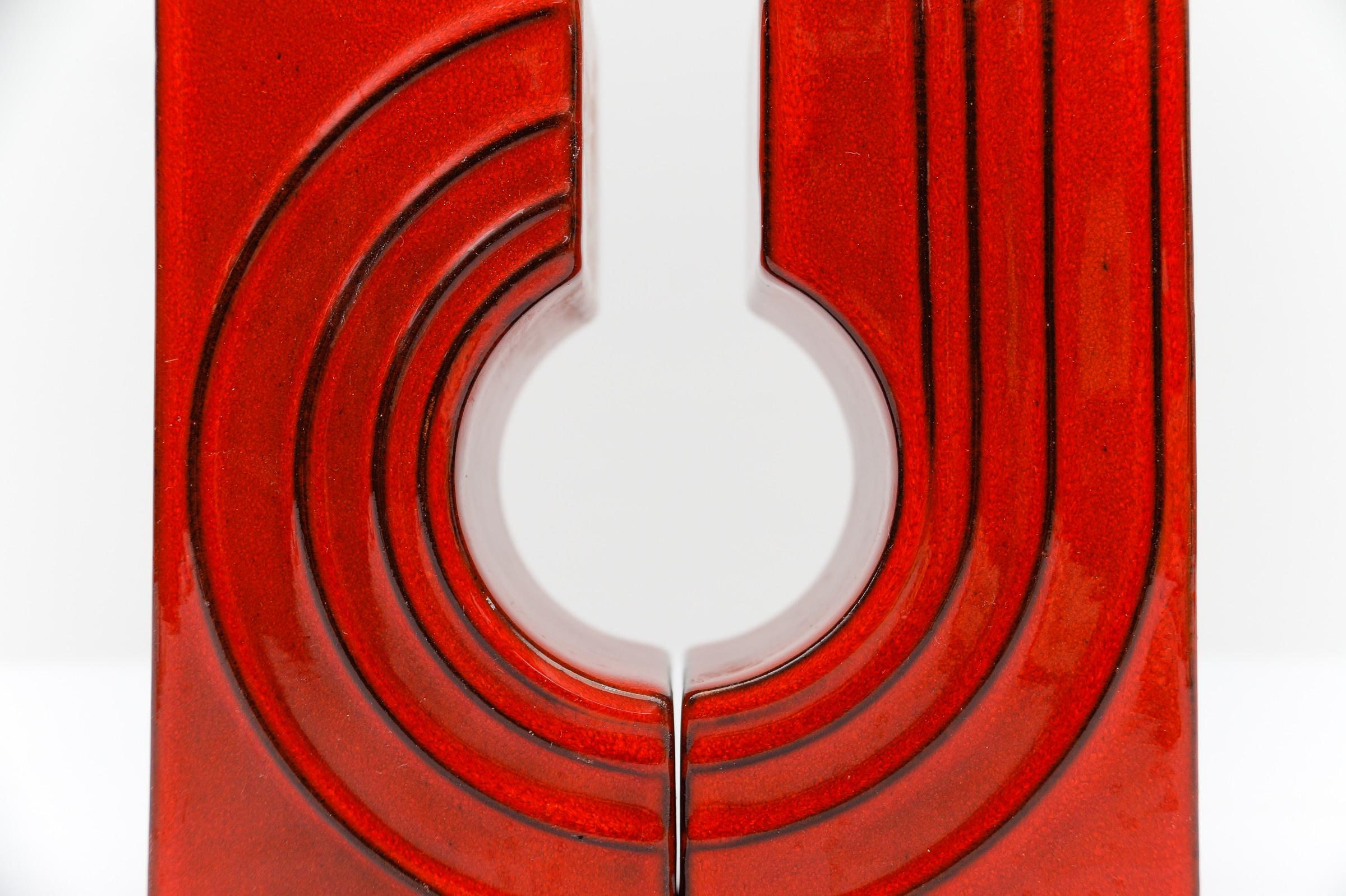 Juego de 2 jarrones de cerámica 