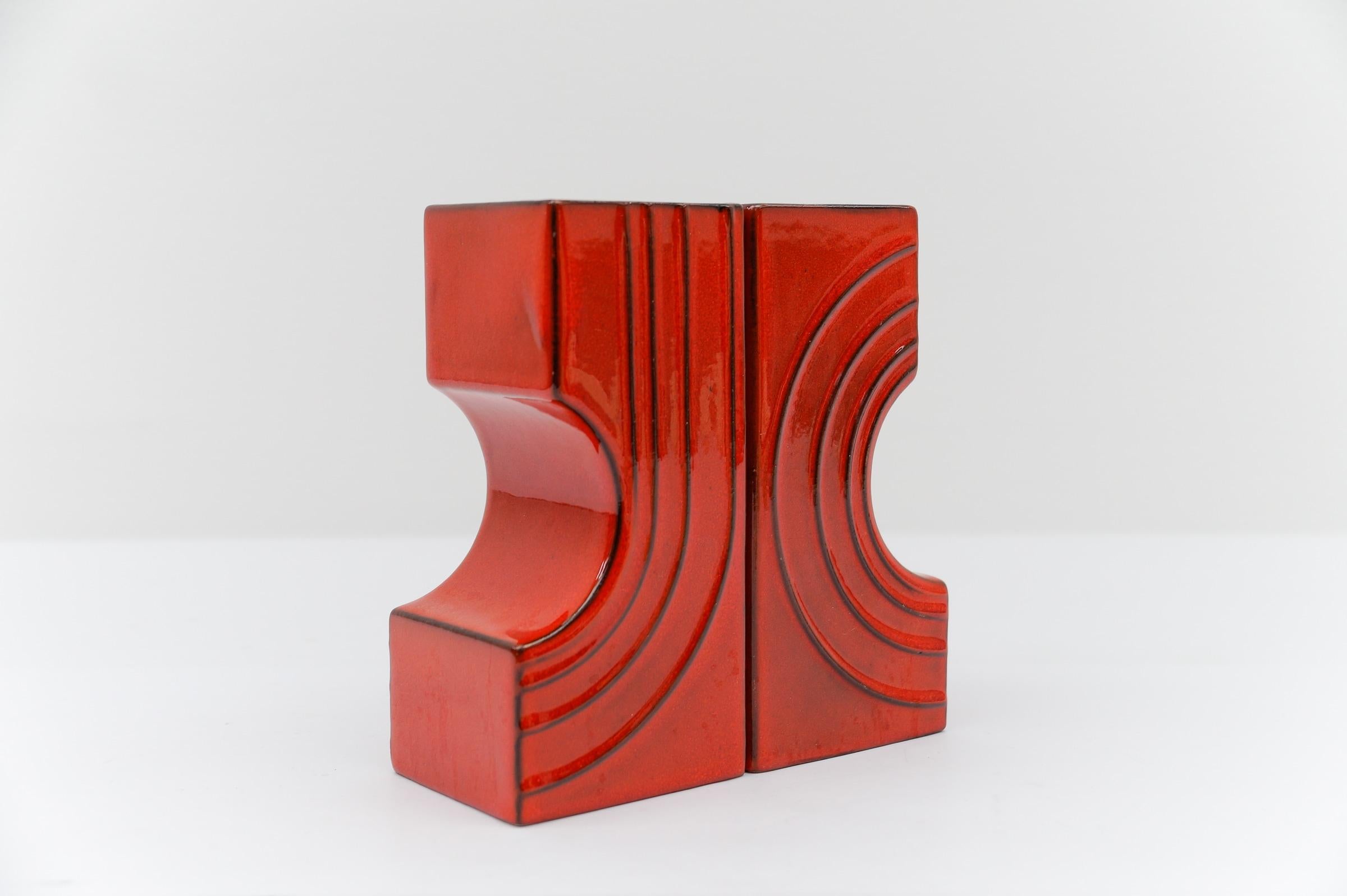 Juego de 2 jarrones de cerámica 