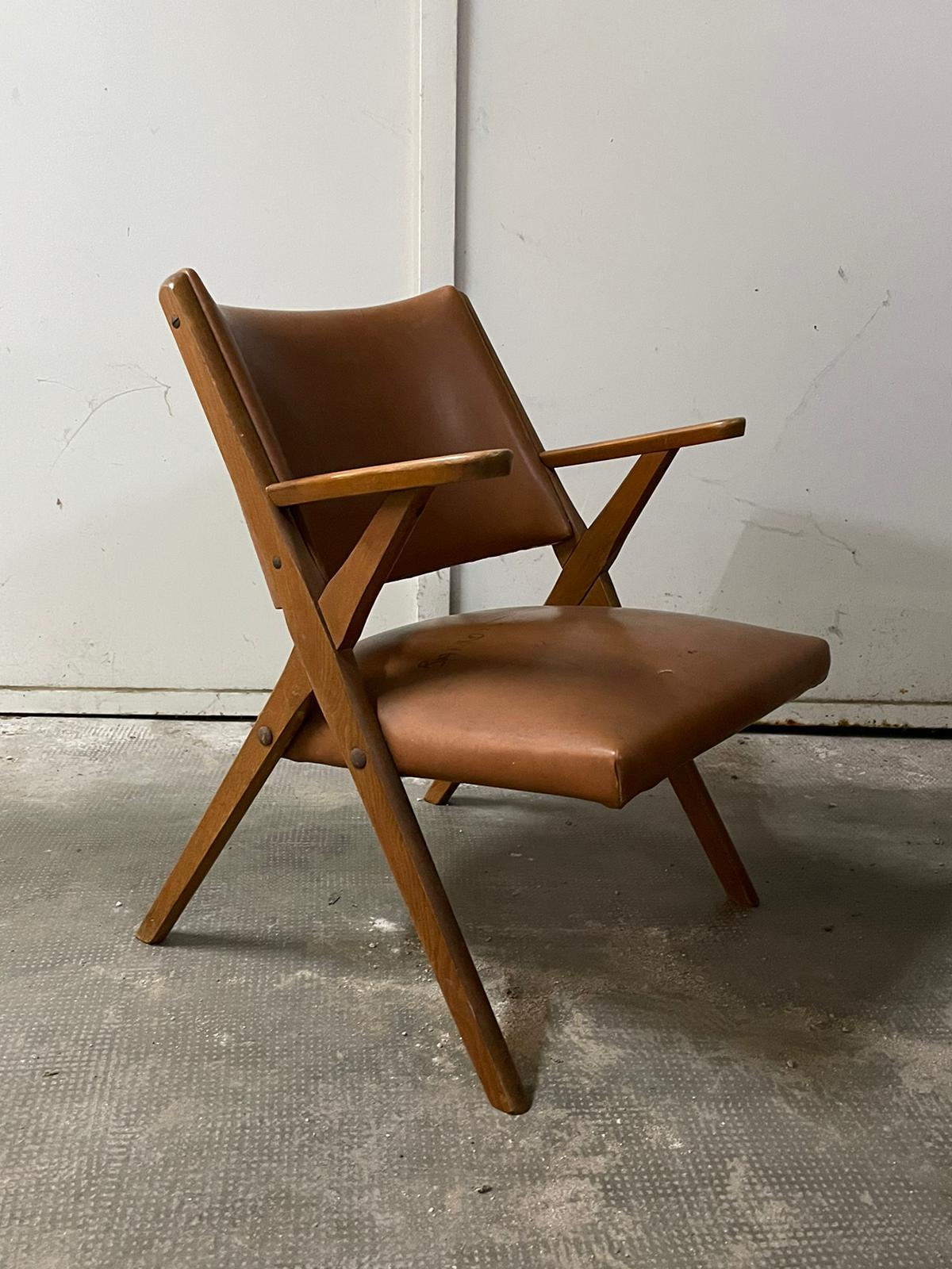 Ensemble de 2 fauteuils Dal Vera, Italie, années 1960 en vente 1