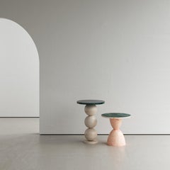 Set of 2 Dança and Boneca Side Tables by Gabriela Campos