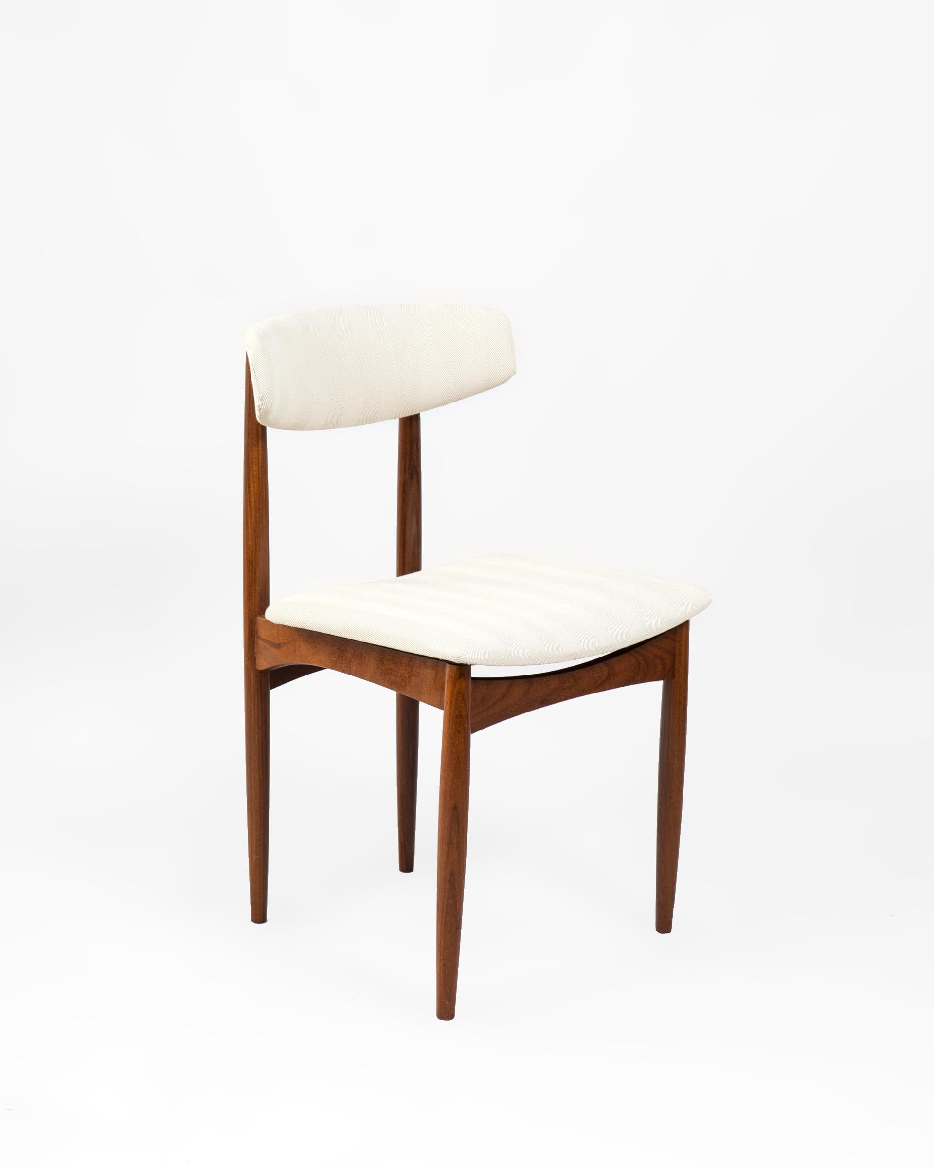 Mid-Century Modern Set of 2 Danish Chairs Made of Teak, 1960, Denmark