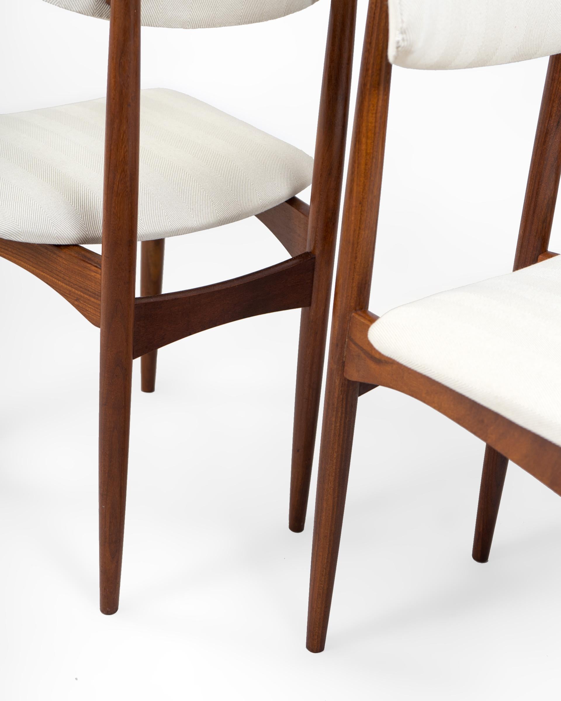 20th Century Set of 2 Danish Chairs Made of Teak, 1960, Denmark