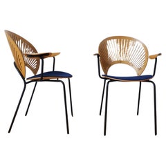 Set of 2 Danish Desk Chairs by Nanna Ditzel from the 1950s
