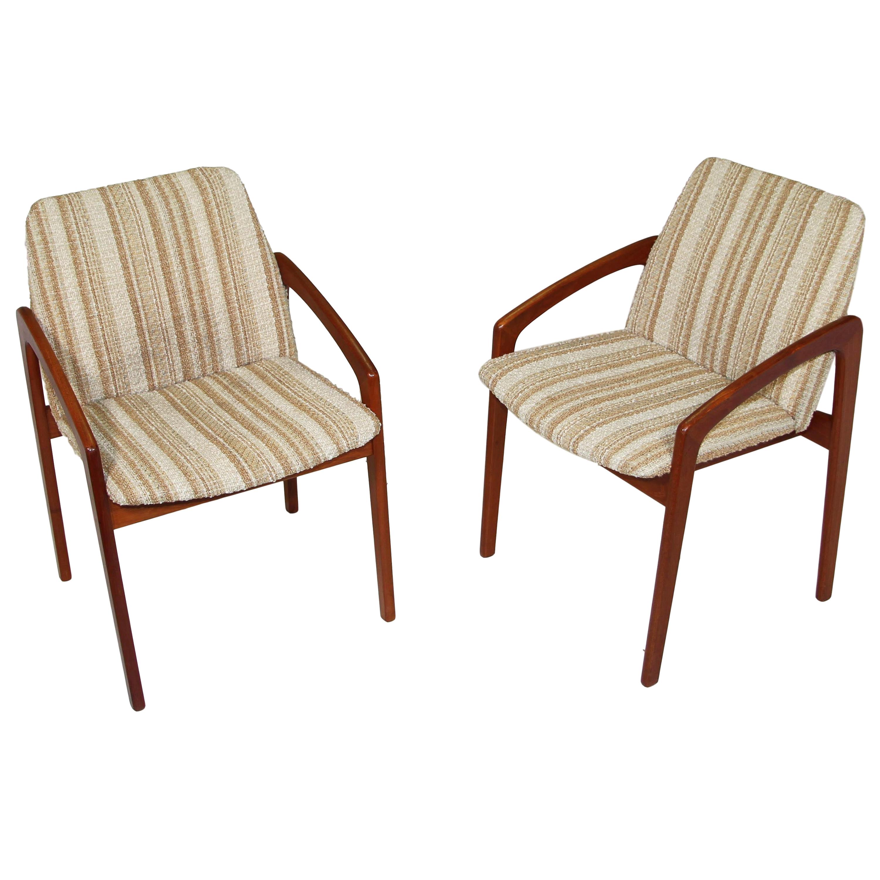 Set of 2 Danish Modern Chairs by Kai Kristiansen