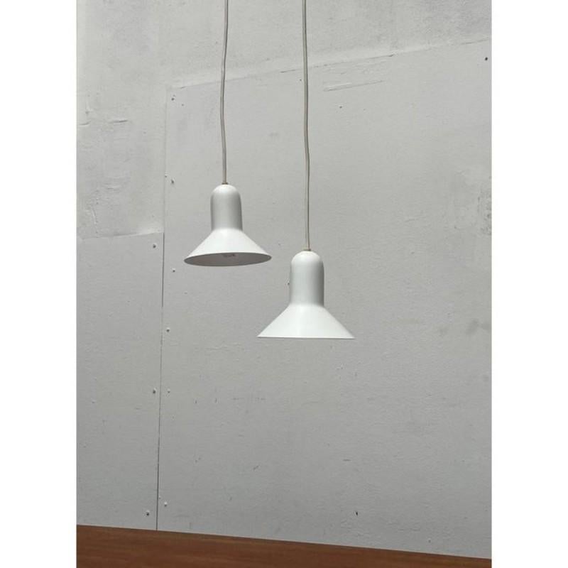 Set of 2 Danish Space Age Confetti Pendant Lamps by Bondrup & Thorup for Focus For Sale 5