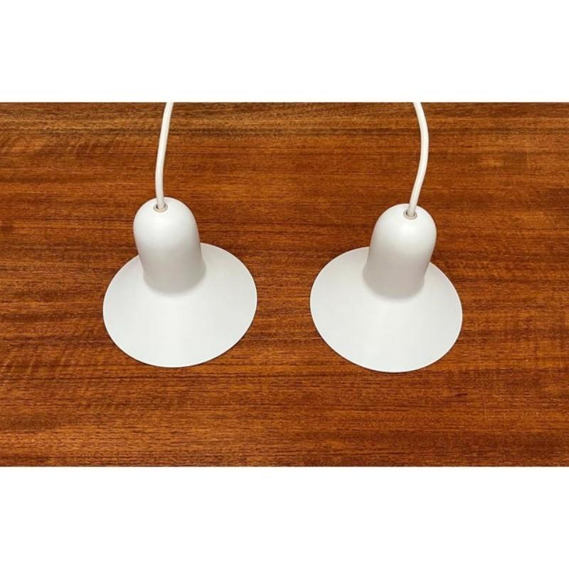 Mid-Century Modern Set of 2 Danish Space Age Confetti Pendant Lamps by Bondrup & Thorup for Focus For Sale