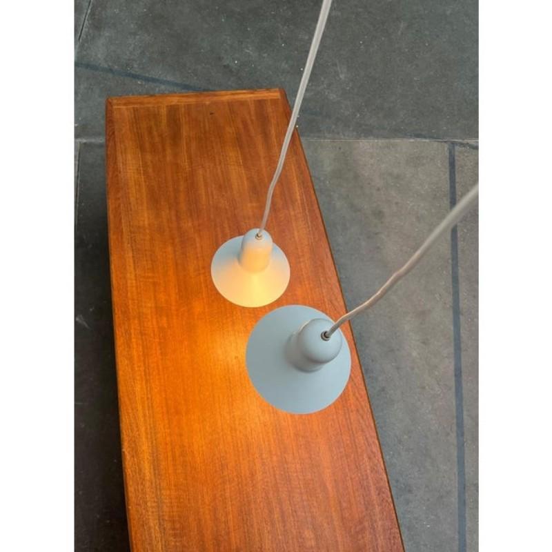 Set of 2 Danish Space Age Confetti Pendant Lamps by Bondrup & Thorup for Focus In Good Condition For Sale In Hamburg, DE