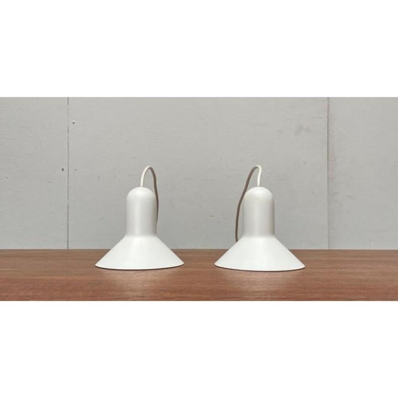 20th Century Set of 2 Danish Space Age Confetti Pendant Lamps by Bondrup & Thorup for Focus For Sale