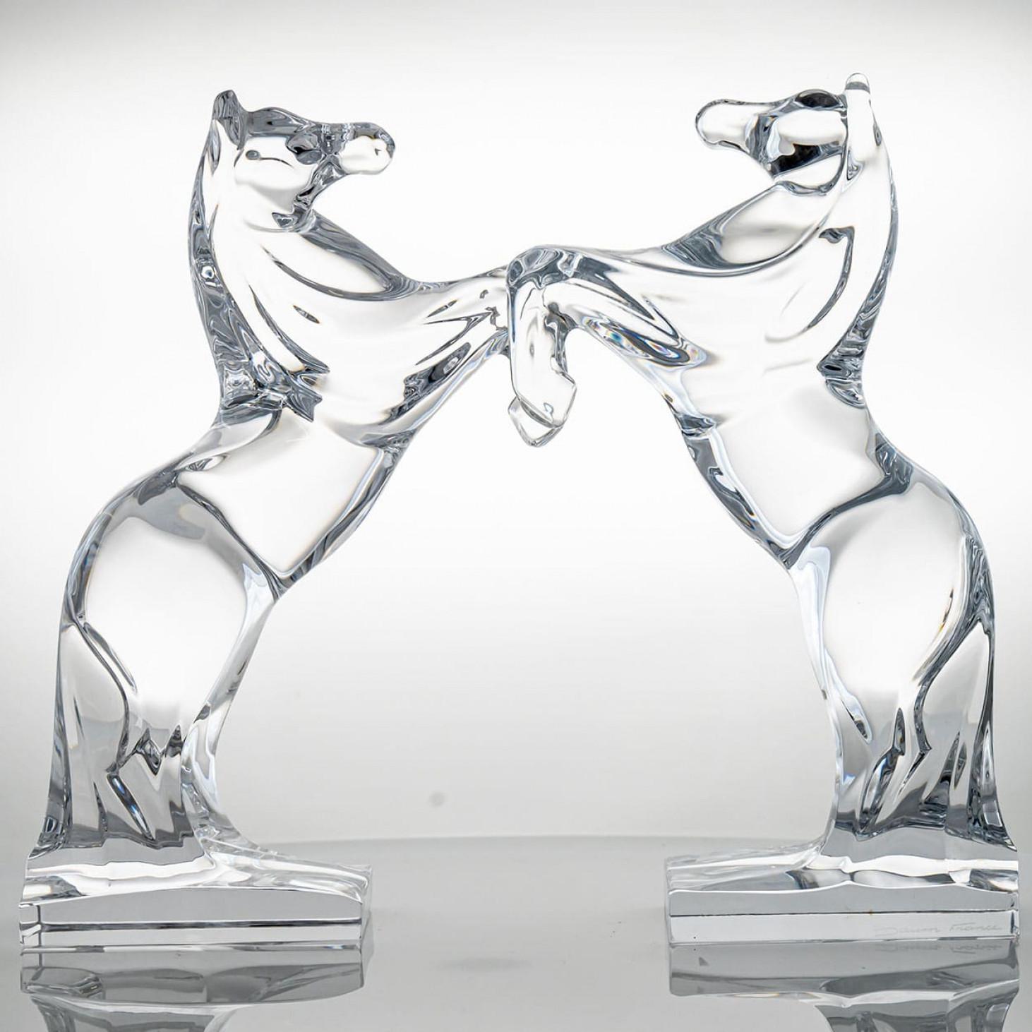 Daum Horse Sculpture - 5 For Sale on 1stDibs