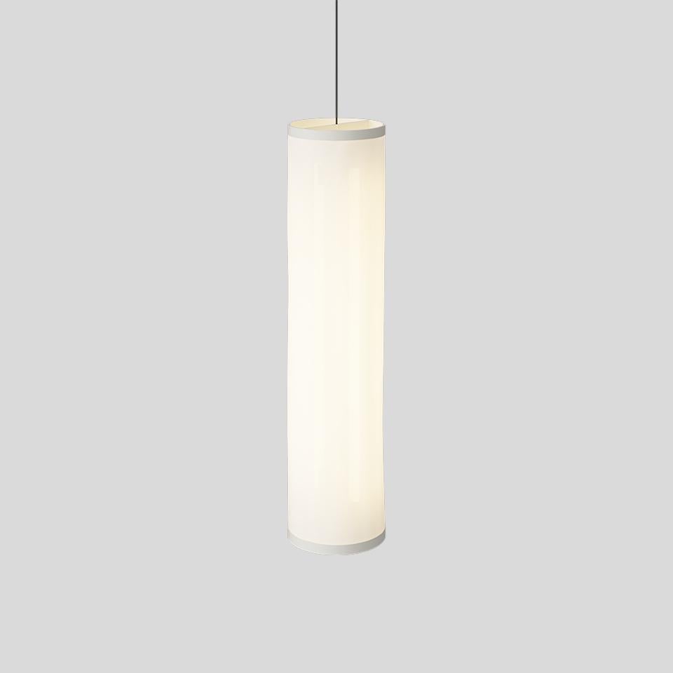 Set of 2 David Thulstrup Isol Suspension Lamp 30/76 - 30/126 Cream for Astep In New Condition For Sale In Barcelona, Barcelona