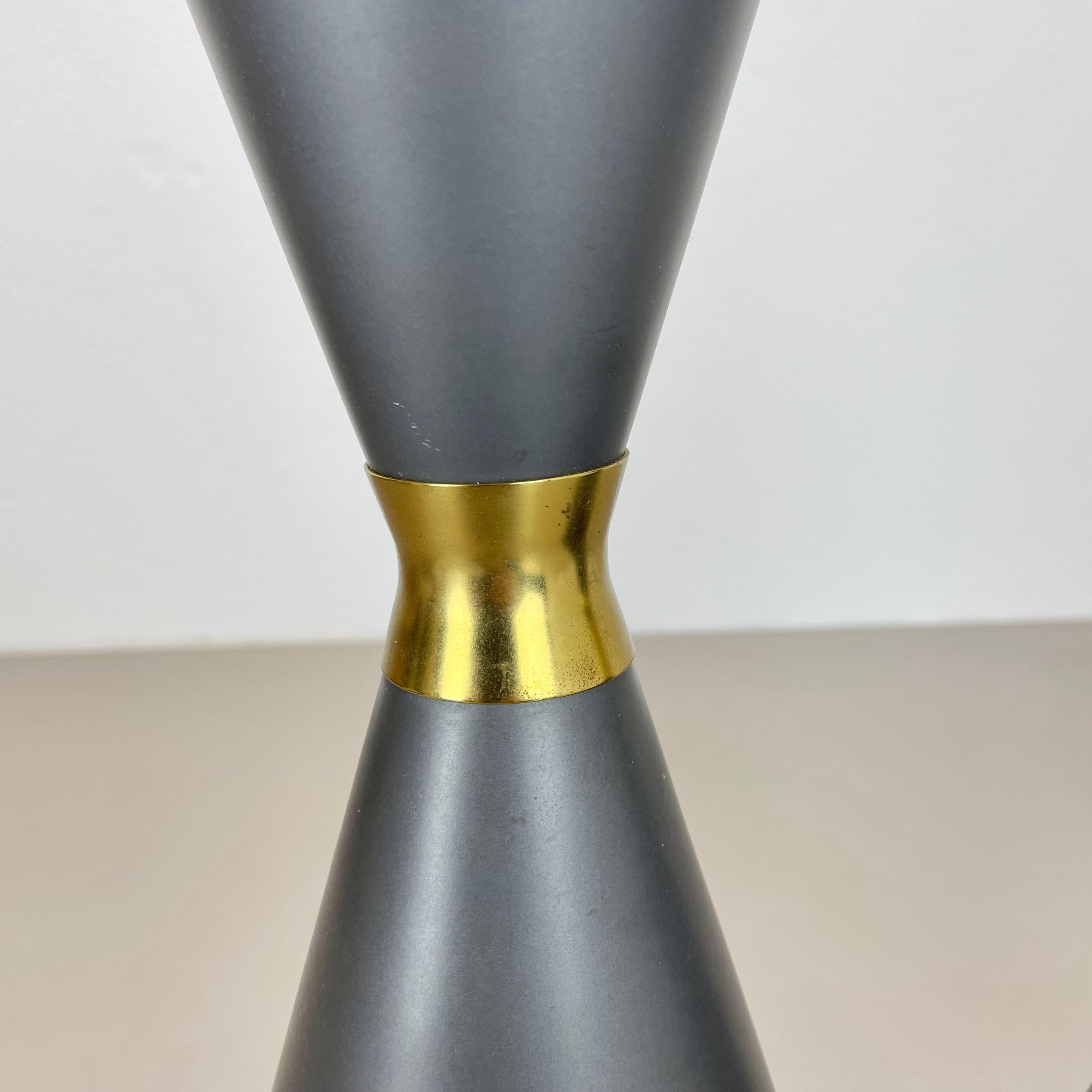 set of 2 Diabolo Stilnovo Style Metal Hanging Light, BAG TURGI, Switzerland 1950 For Sale 1