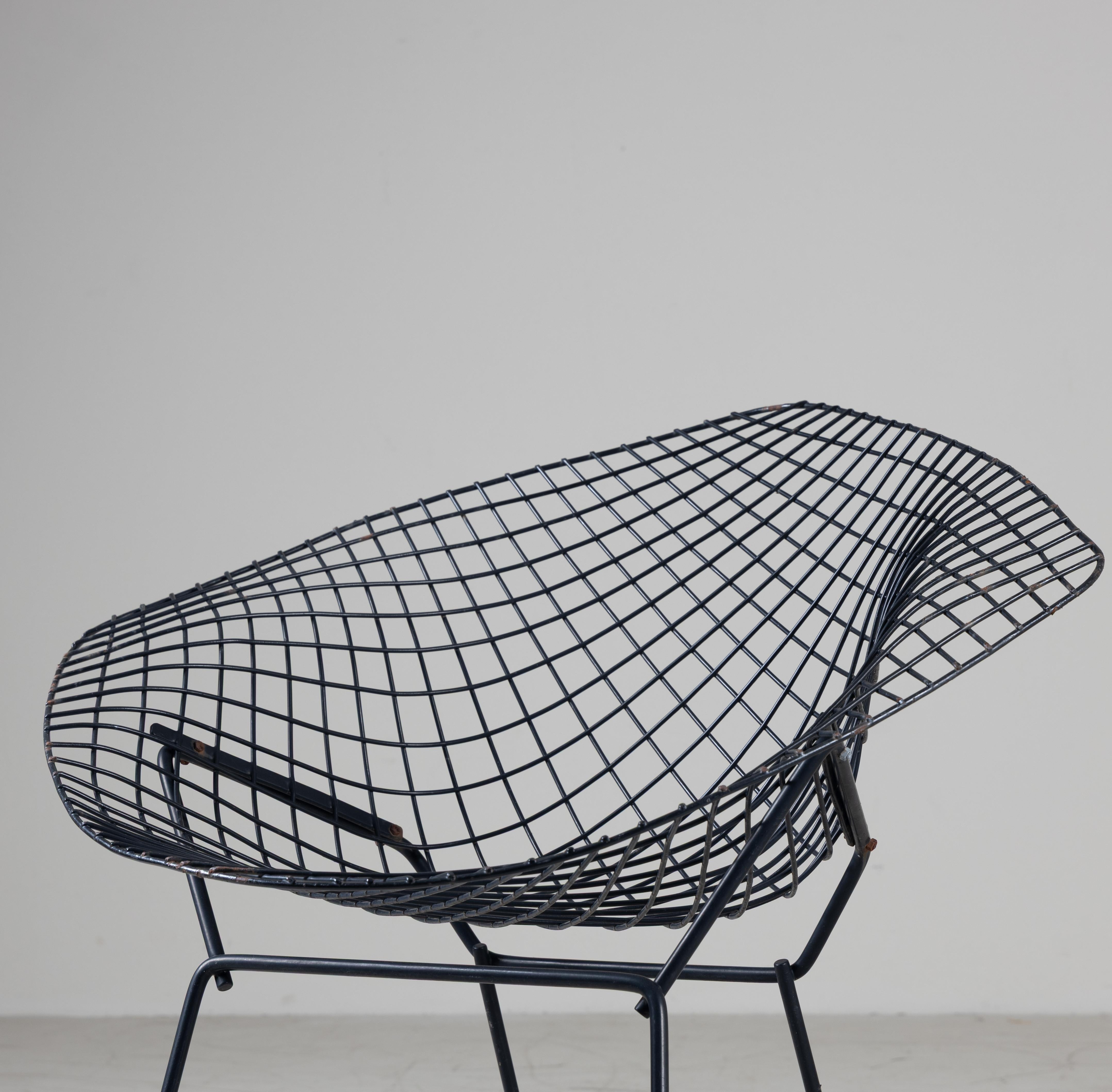 Set di 2 sedie Diamond, Harry Bertoia, Knoll International in vendita 5