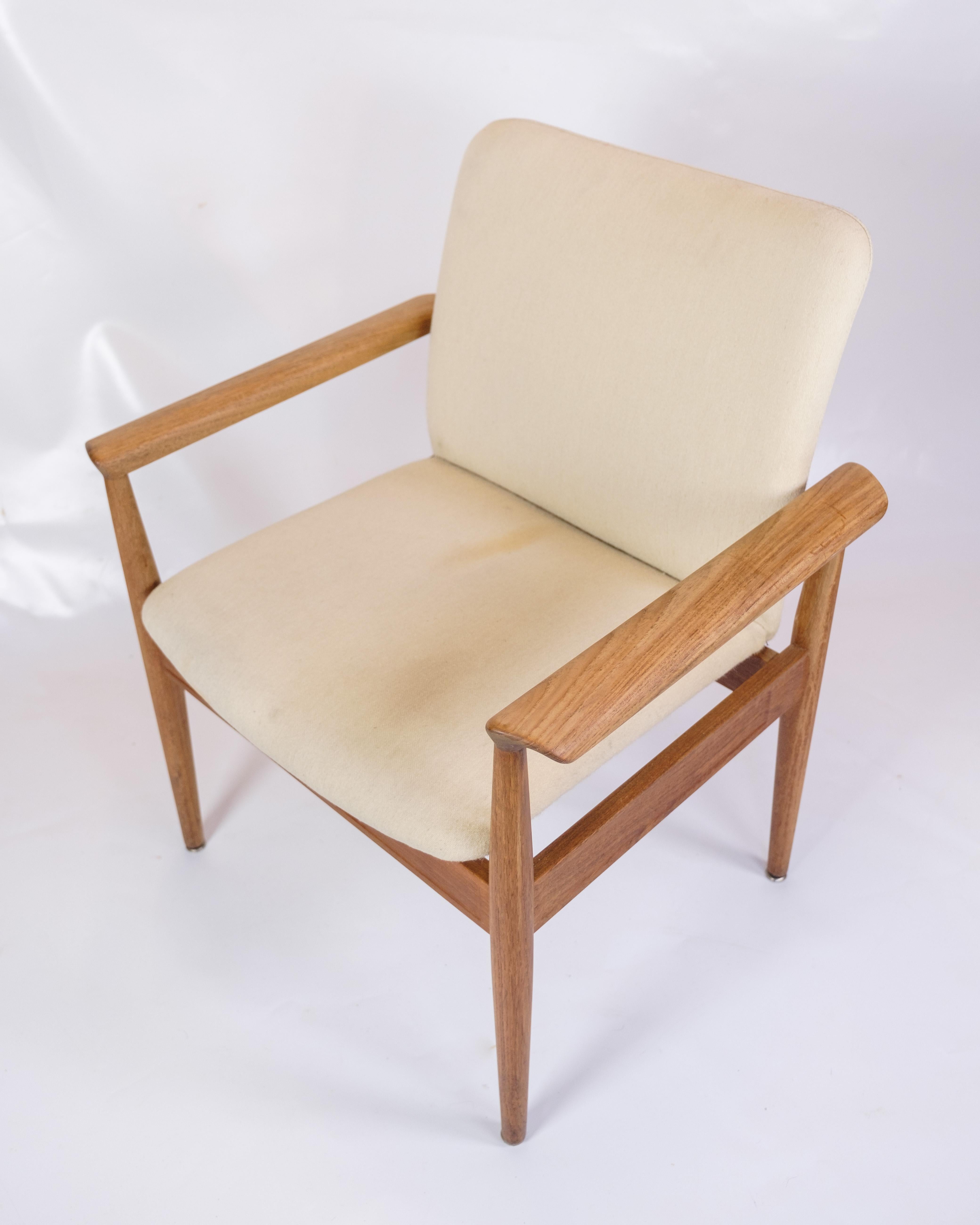 Juego De 2 Sillones Diplomat De Teca De Finn Juhl Para France & Søn Moderno de mediados de siglo en venta