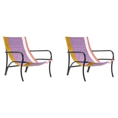 Set of 2 Dorado Maraca Lounge Chair by Sebastian Herkner