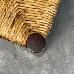 Set of 2 Dordogne stools in the style of Charlotte Perriand for Robert Sentou