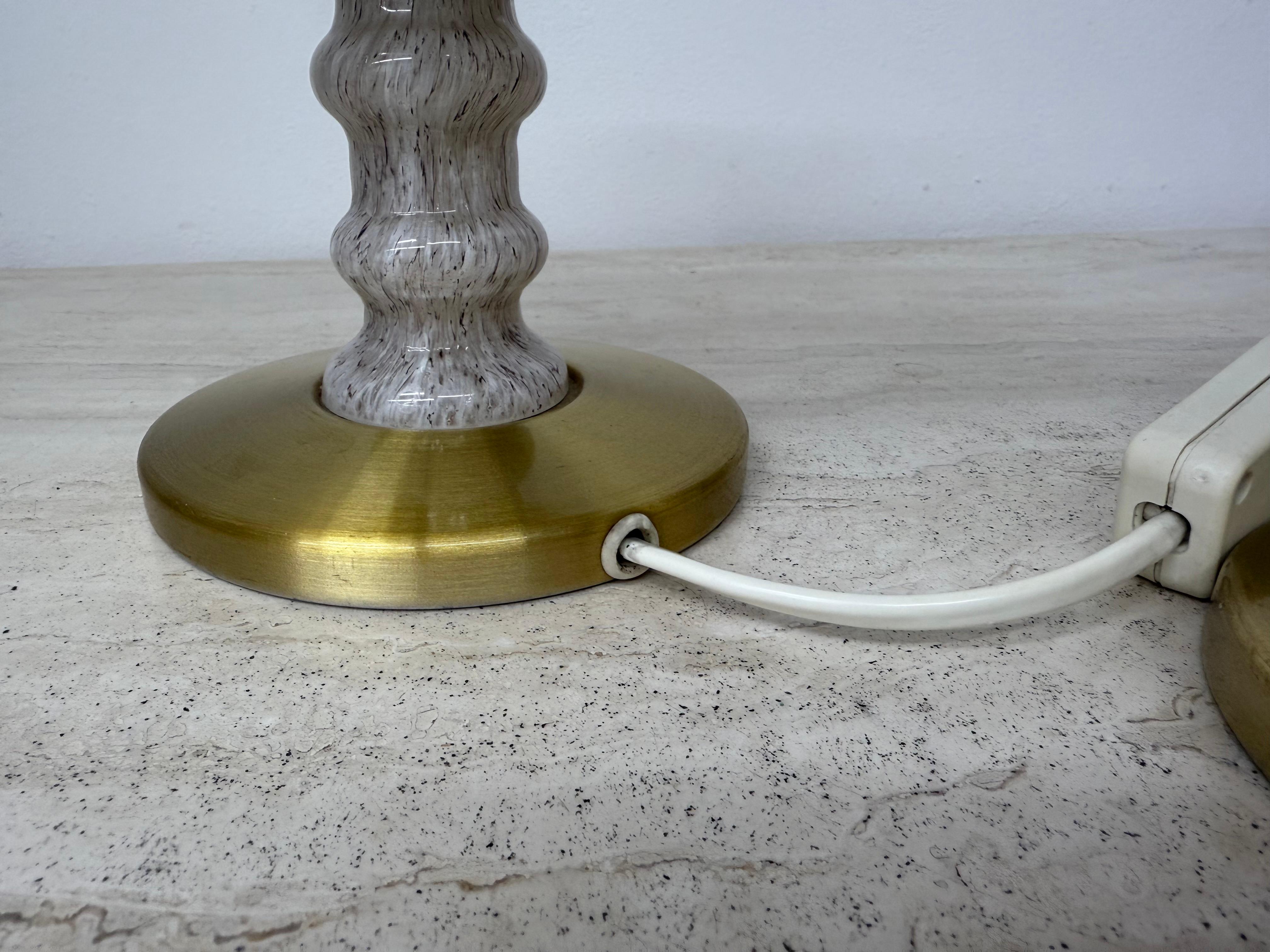 Ensemble de 2 lampes de table Doria Leuchten en verre, Allemagne, années 1970 en vente 7