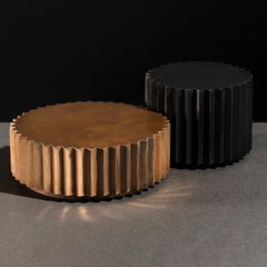 Set Of 2 Doris Bronze Coffee Tables by Fred and Juul
