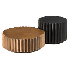 Set Of 2 Doris Bronze Coffee Tables by Fred and Juul