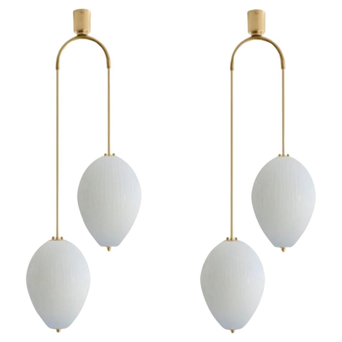 Set of 2 Double Chandelier China 10 by Magic Circus Editions