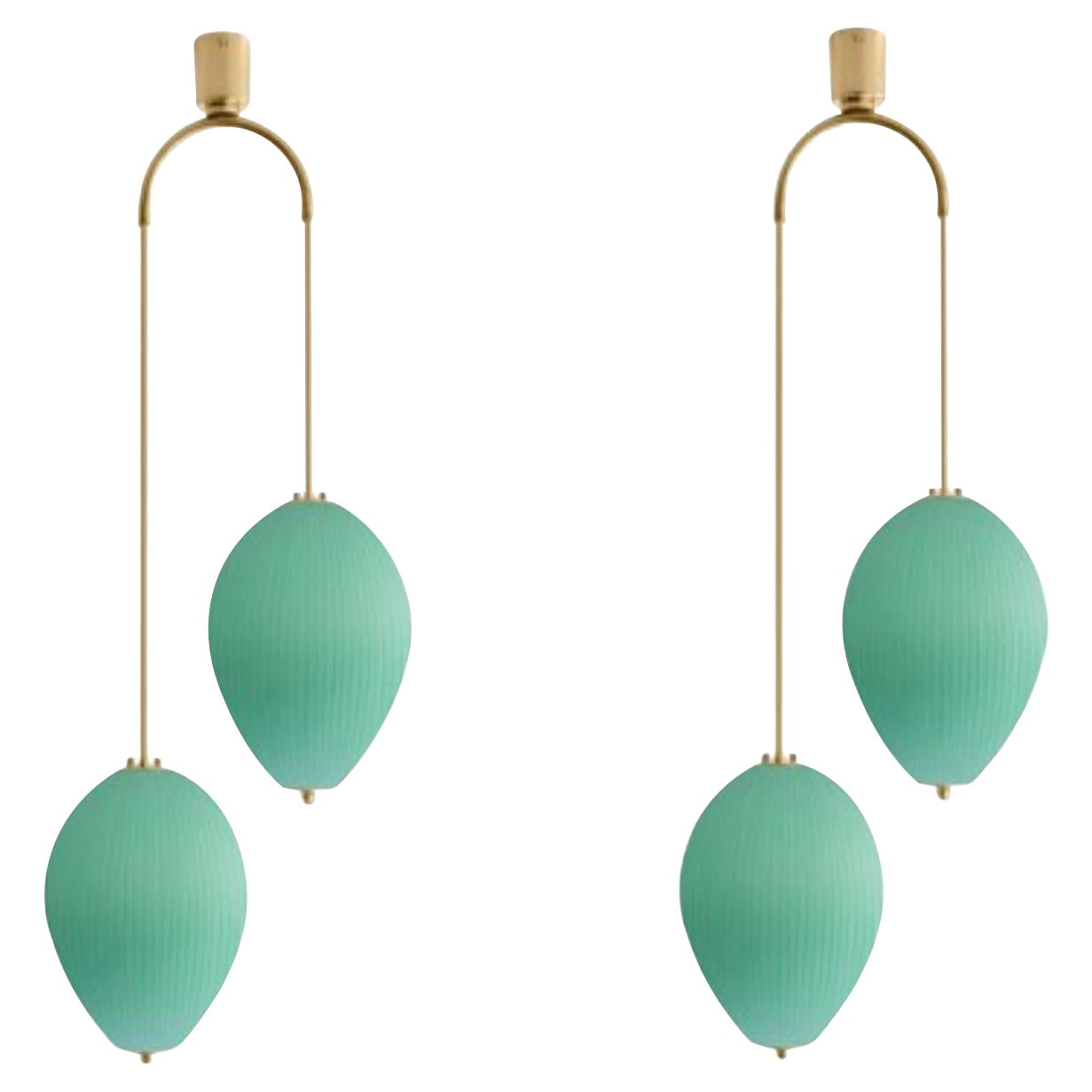 Set of 2 Double Chandeliers China 10 by Magic Circus Editions For Sale