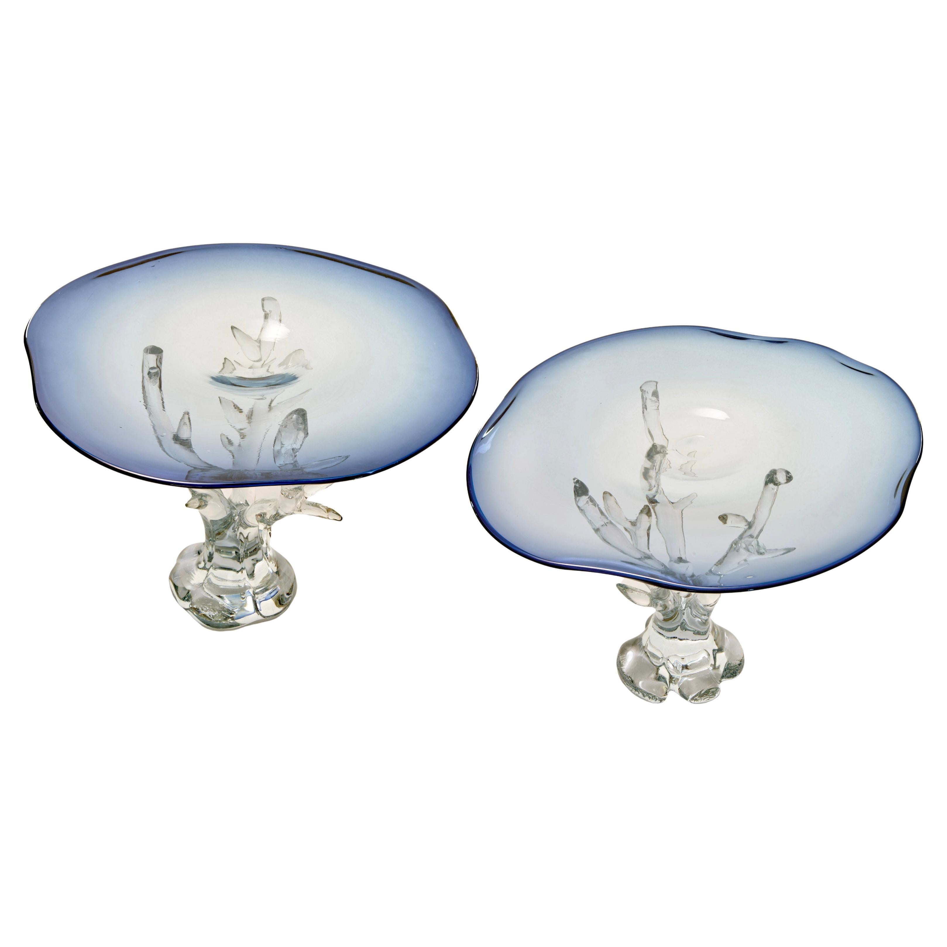 Set of 2 Dryade Coffee Tables by Emilie Lemardeley For Sale