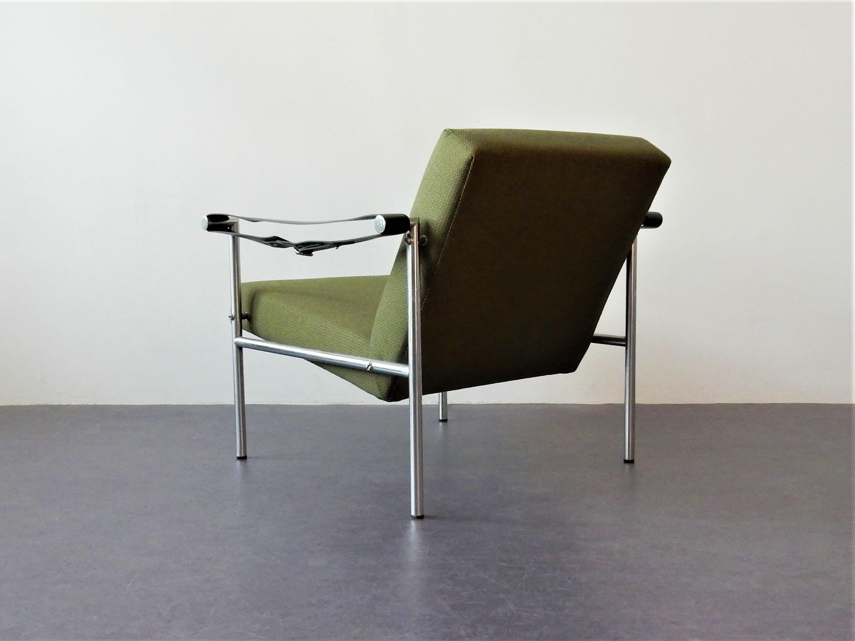 Set of 2 Easy Chairs by Martin Visser for 'T Spectrum, 1960s In Good Condition For Sale In Steenwijk, NL