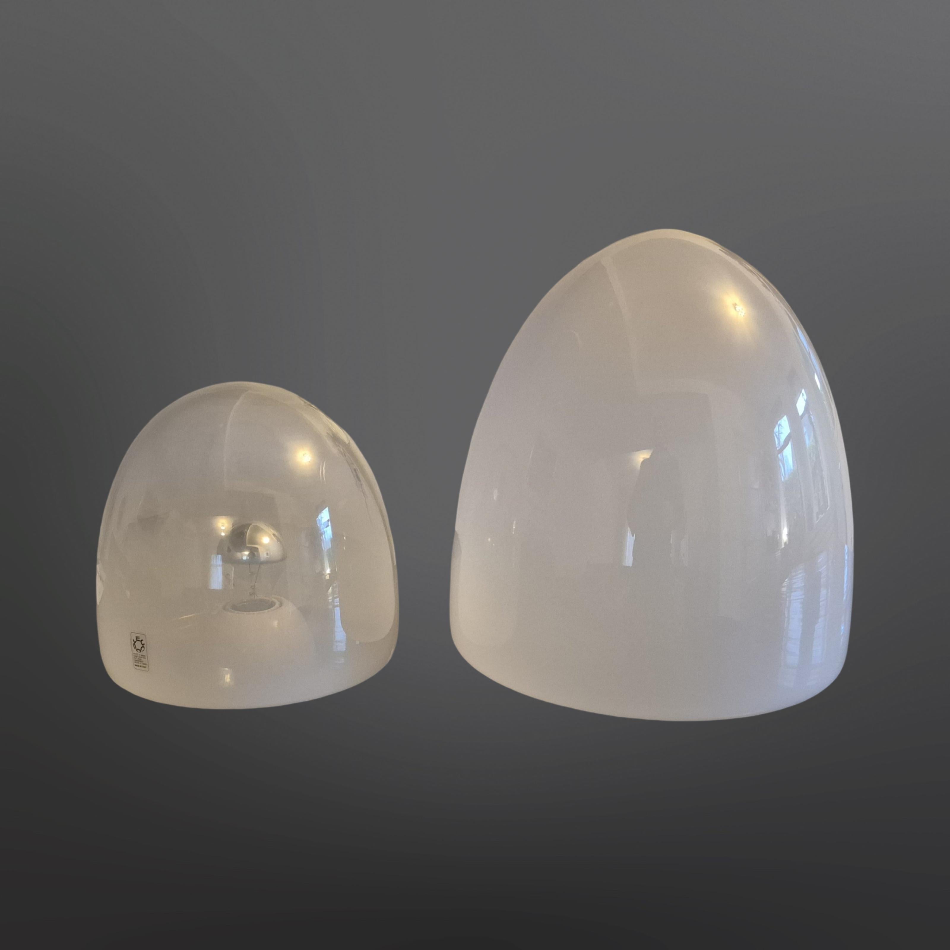 Ensemble de 2 lampes de table Ebe de Giusto Toso pour Leucos, Italie, années 1970 en vente 6