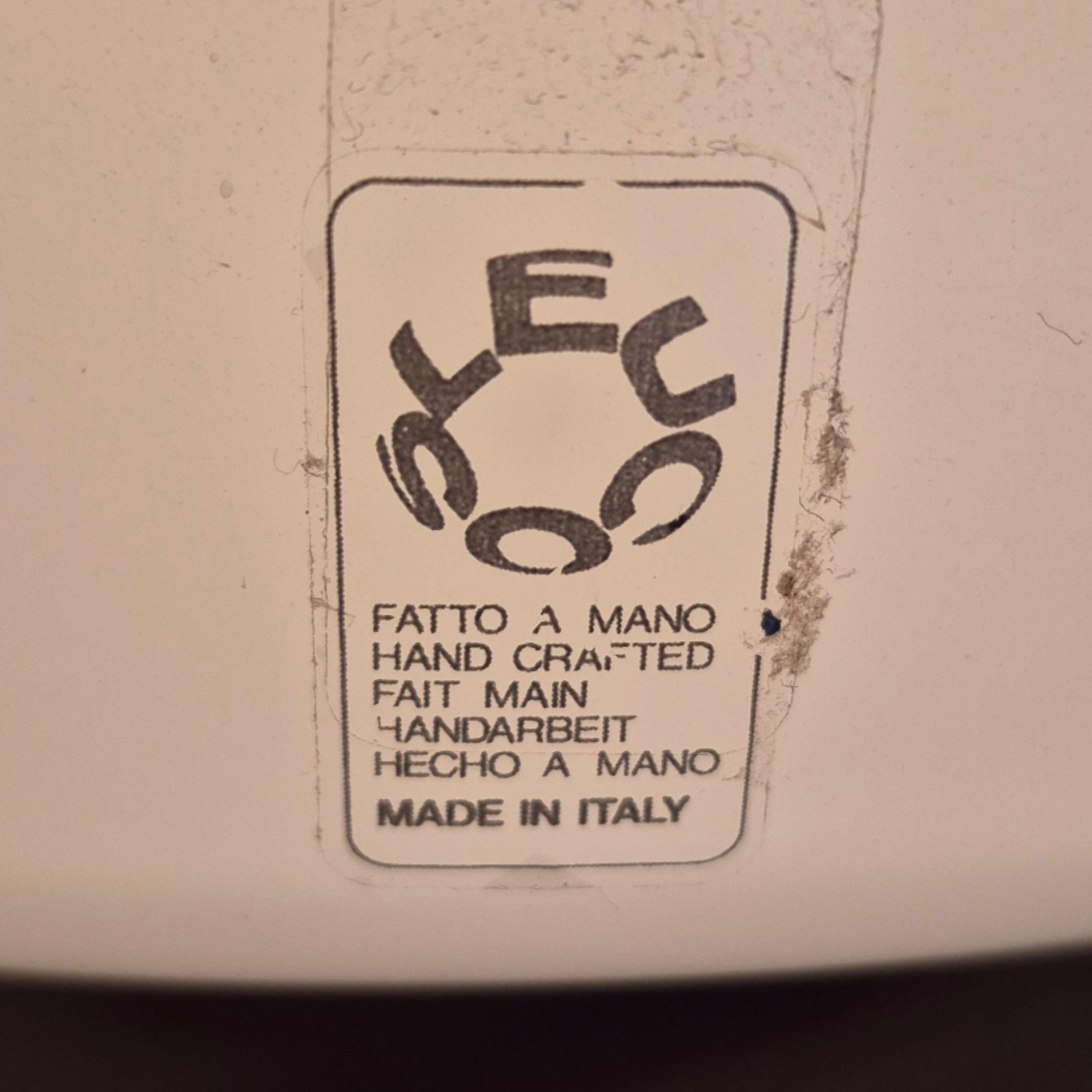 Ensemble de 2 lampes de table Ebe de Giusto Toso pour Leucos, Italie, années 1970 Bon état - En vente à ECHT, NL