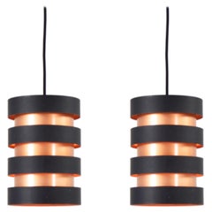 Set of 2 ‘Eifel’ Pendants by Jo Hammerborg for Fog & Mørup, Denmark, 1963