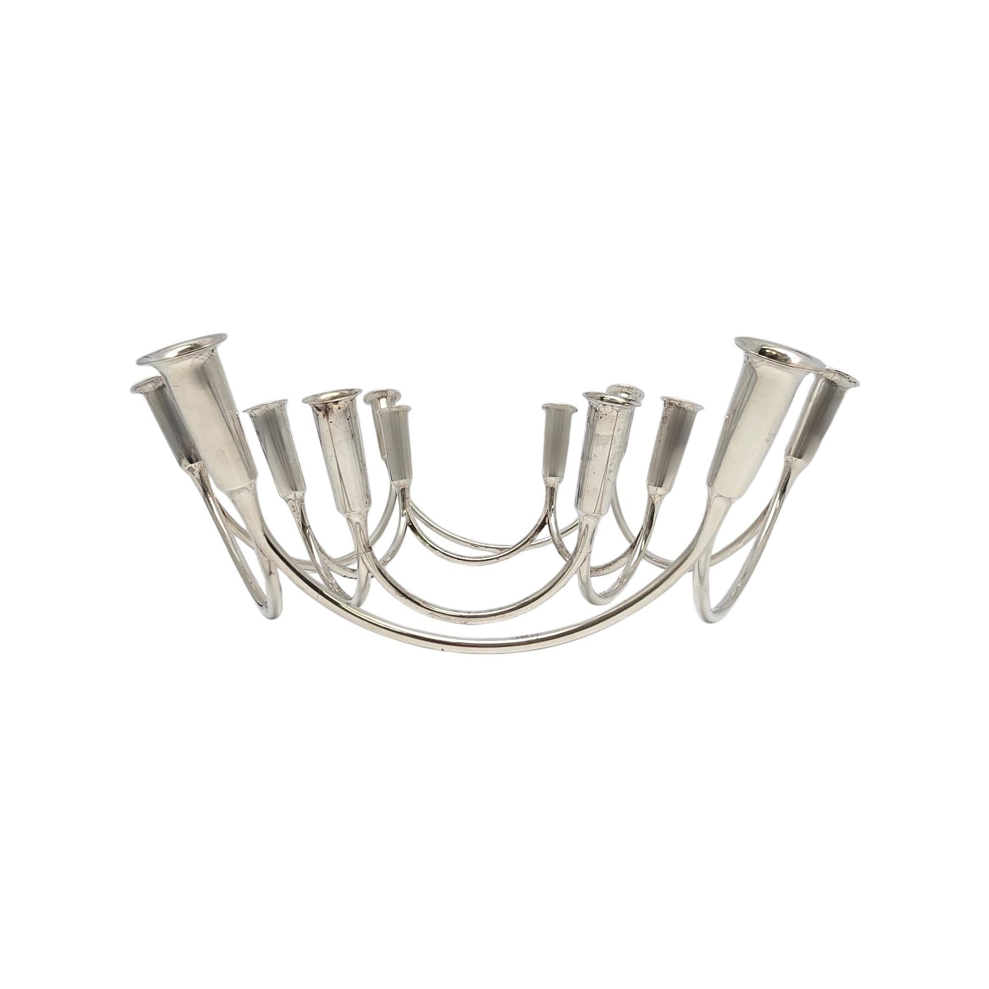 da uomo o donna Set di 2 portacandele in argento Eigel Jensen per AS Sterling Denmark 20608 in vendita