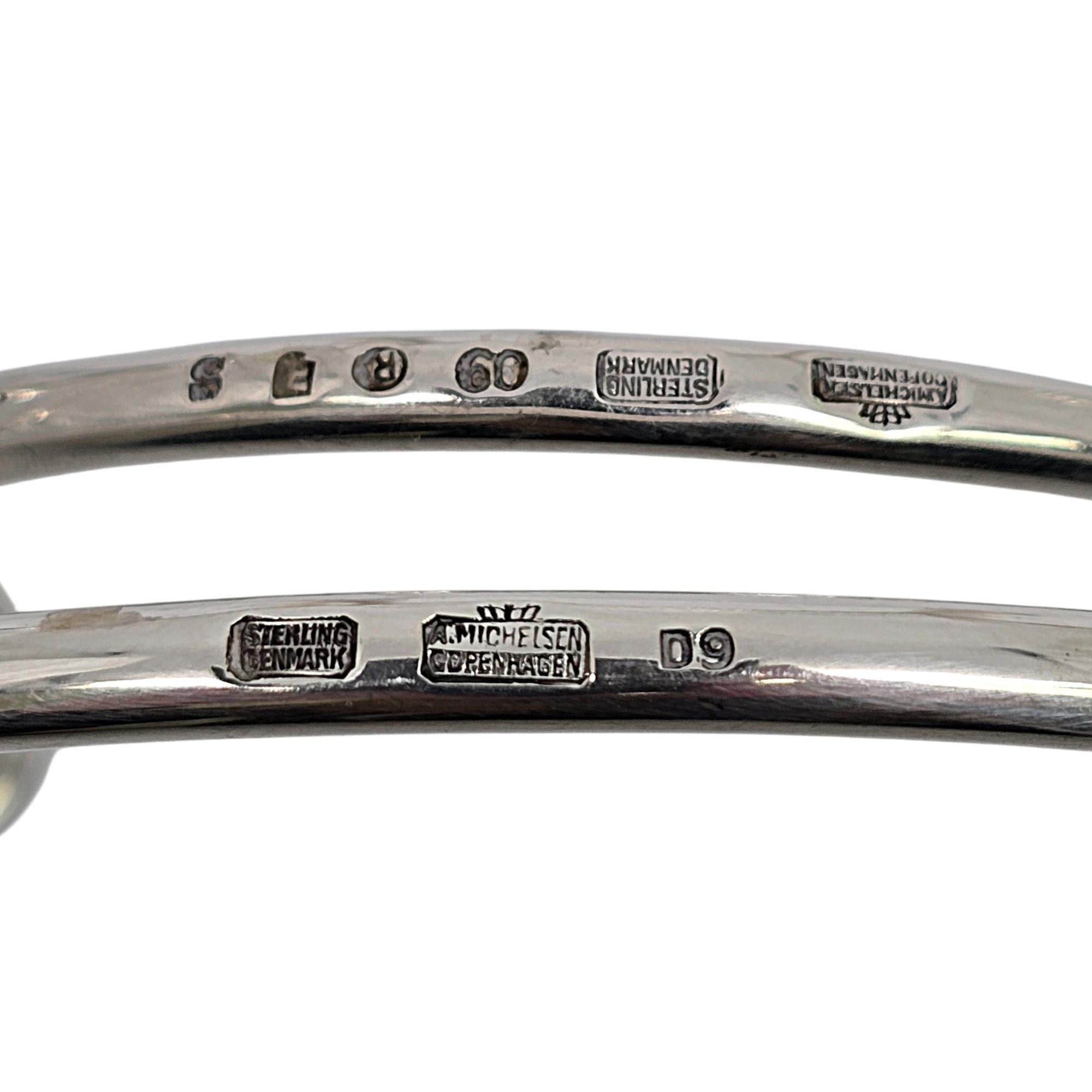 Set di 2 portacandele in argento Eigel Jensen per AS Sterling Denmark 20608 in vendita 4