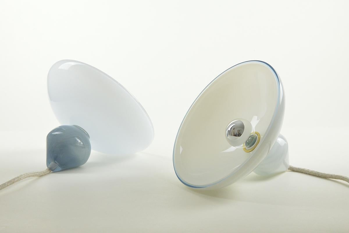 Ensemble de 2 lampes de table Ellipse de l'Atelier George Neuf - En vente à Geneve, CH
