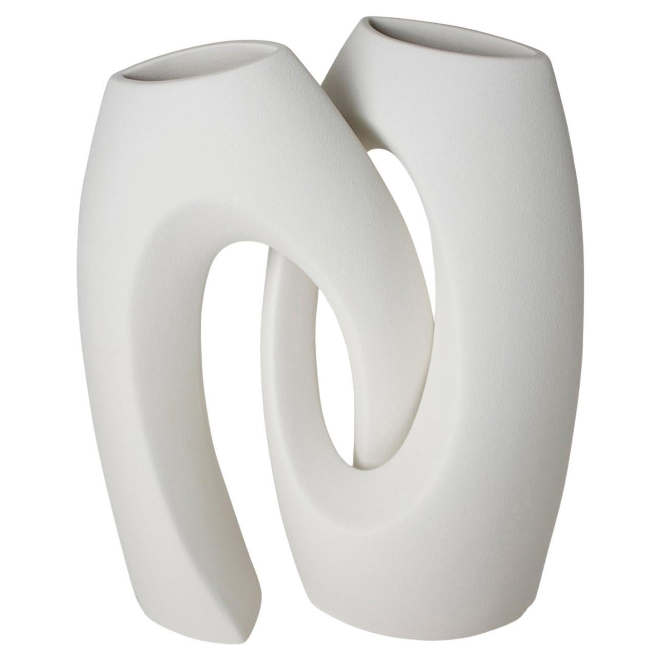 Set of 2 Embrace Vases by Giuseppe Bucco For Sale